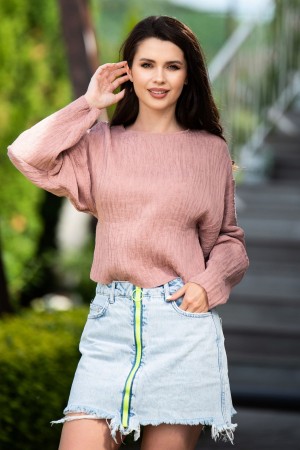 Top dama rose creponat (23733)