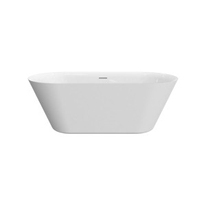 Cada baie freestanding alba, ovala, acril, 167 x 75 cm, Florida Viva