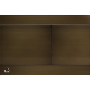 Clapeta rezervor wc bronz antichizat Alcaplast, Fun-Brass