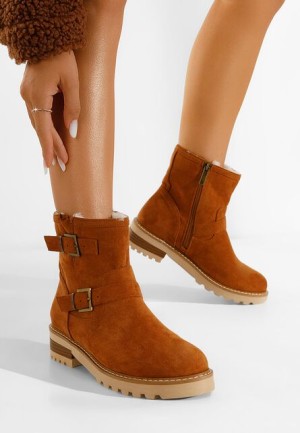 Ghete imblanite dama camel Campana