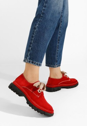 Pantofi casual dama piele Dasha V4 camel