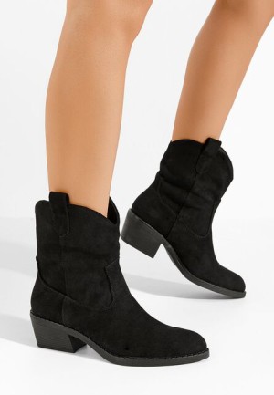 Cizme western dama Zaryna kaki