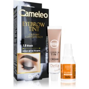 Delia Cosmetics Cameleo Vopsea crema profesionala pentru sprancene fără amoniac (DLCCAMW_KEYP10)