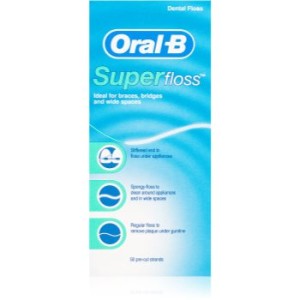 Oral-B Super Floss ata dentara pentru implanturi dentare