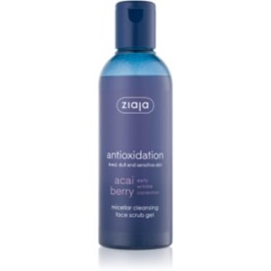 Ziaja Acai Berry gel de curatare micelar cu efect exfoliant