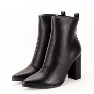 Botine negre elegante Inna 118 (E5133-1BLACK-41)