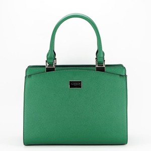 Geanta medie verde Jeffery 13