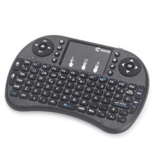 Tastatura Wireless Techstar® i8, Air Mouse, Touchpad, 2.4ghz, pentru Android TV si Mini PC (SKU0686)