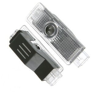 Set 2 Bucati Emblema Logo LED Portiera dedicata Marca Auto BMW (SKU0724)