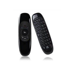 Tastatura Wireless Techstar® R15, QWERTY, Air Mouse, Telecomanda Mini, Wireless 2.4G, Gyroscop, pentru IR PC, Smart TV, Android Box (SKU0807)