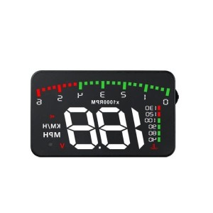 Ecran HUD Techstar® Head-Up Display, Proiector Parbriz, Afisare Multiple Informatii, Conexiune OBD2 (SKU1293)