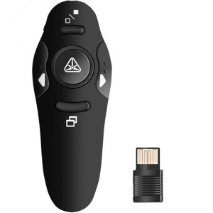 Telecomanda Wireless Techstar pentru Prezentare, cu pointer Laser, Butoane SlideShow, USB (SKU1346)