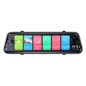 Camera Auto Dubla Tip Oglinda Techstar® Z9 Plus, Android 8.1, 4G si WiFi, 9.66" IPS Touch Full HD, Hotspot, ADAS, GPS, Modulator FM, Car Assist (SKU1976)