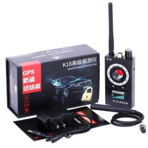 Detector Aparate Spionaj Techstar® K18, Profesional, Detecteaza Camere, Dispozitive GSM, Microfoane, Localizatoare GPS ,Reportofoane (SKU2183)