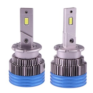 Set 2 LED-uri Auto Techstar® D2S, 35w, 5000 Lumeni, 6500K, AUTO, 12-24 Volti, CSP, Canbus, Radiator Aluminiu (SKU2434)