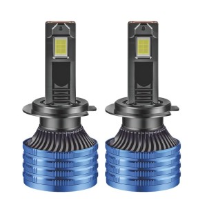 Set 2 LED-uri Auto Techstar® P41, H7, 100w, 16000 Lumeni, 6500K, AUTO, 12-24 Volti, CSP, Canbus, Miez Cupru, Radiator Aluminiu (SKU2466)