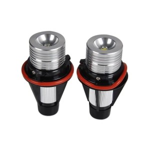 Set 2 LED-uri Marker Techstar® Angel Eyes, 5W, BMW E39,E61,E63,E65,X5, 6500K, Aluminiu (SKU2521)