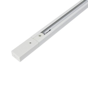 Sina pentru Spoturi Techstar® RailRacks, Monofazata Tip L, Corp Aluminiu, 50cm, Alb (SKU2681)