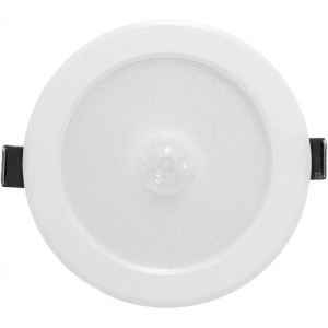 Spot LED Techstar® Ultra Slim, Senzor Miscare, Alb, Putere 12W, Culoare Lumina 6500K, CRI 80+, 17cm (SKU2718)