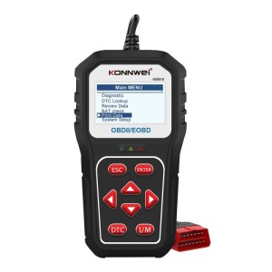 Instrument de scanare si diagnosticare auto, KONNWEI KW818, OBD2/EOBD, Display 2.8 inch, citirea și ștergerea codurilor de eroare a motorului, vizualizarea pregătirii I/M, preluarea informațiilor autovehiculului, testul senzorului O2 (SKU2824)