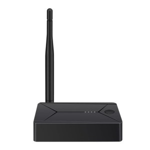 Convertor Audio Digital la Analog Techstar® OT14, Compatibil Bluetooth 5.0, DC 5V, AUX 3.5 mm, Cablu audio optic, RCA, Negru (SKU2978)