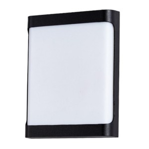 Aplica Exterior Techstar® LED Light EX10 , Putere 20W, A++, Rezistenta la Apa si Praf, Alb Cald, 3000K, Plastic ABS, Negru