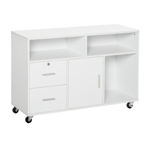 HOMCOM Mobilier Suport Imprimantă Dulapior Multifuncțional Design Compact și Elegant pentru Birou și Acasă | Aosom Romania