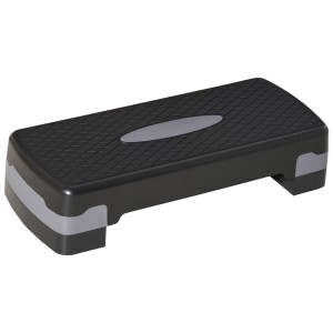 HOMCOM stepper pentru fitness si aerobic, 68x29cm, negru | Aosom Romania