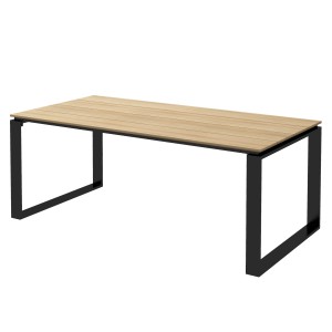 Masă pentru terasă Outsunny pentru 8 persoane, 180x90cm | Aosom Romania