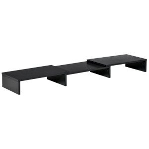 Vinsetto Suport PC pentru unul/ doua monitoare cu lungime si unghi reglabil, stand ridicare ecran pentru laptop, computer | Aosom Romania